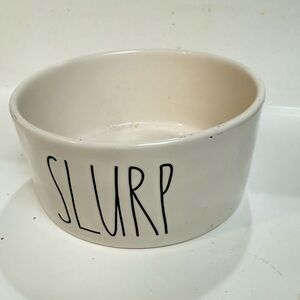 New Rae Dunn Slurp pet cat dog bowl